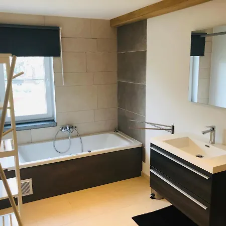 度假居 Juste A Cote, Maison De Caractere Avec Piscine Wanze