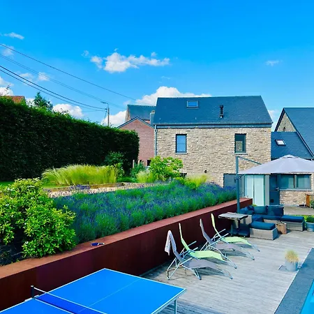 Juste A Cote, Maison De Caractere Avec Piscine Wanze